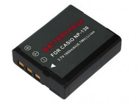 Compatible カメラバッテリー for CASIO NP-130 CASIO NP-130 と互換性のある カメラバッテリー