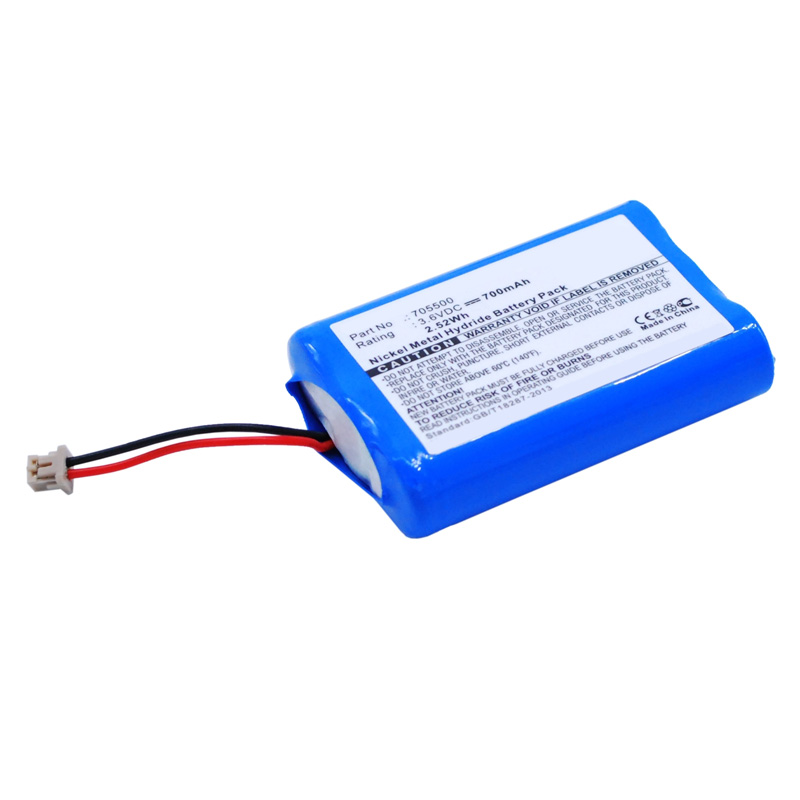 BrandTech 705500 と互換性のある 機器バッテリー  