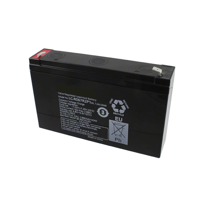 Compatible 機器バッテリー for Neurotron 6V 7.2A Neurotron 6V 7.2A と互換性のある 機器バッテリー