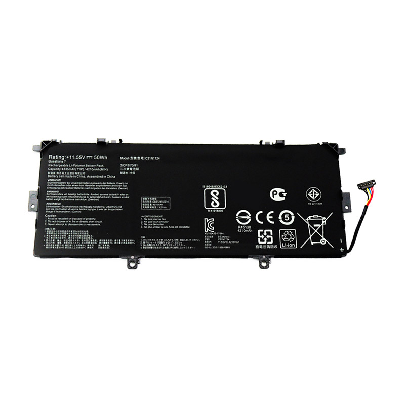Compatible ノートパソコンのバッテリー for asus ZenBook 13 UX331UAL-EG052T asus ZenBook 13 UX331UAL-EG052T と互換性のある ノートパソコンのバッテリー