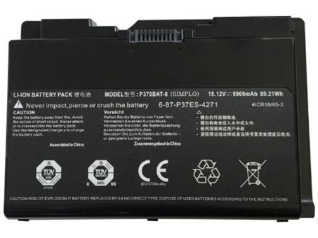 Compatible ノートパソコンのバッテリー for SCHENKER XMG-P722-Pro SCHENKER XMG-P722-Pro と互換性のある ノートパソコンのバッテリー