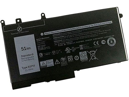 dell 93FTF と互換性のある ノートパソコンのバッテリー  