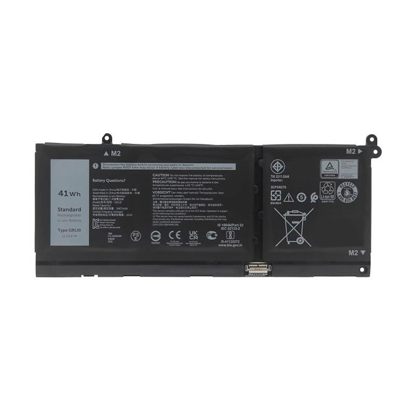 dell 0XDY9K と互換性のある ノートパソコンのバッテリー  