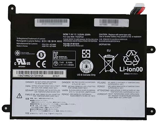 Compatible ノートパソコンのバッテリー for LENOVO ThinkPad Tablet 1838 10.1 inch LENOVO ThinkPad Tablet 1838 10.1 inch と互換性のある ノートパソコンのバッテリー