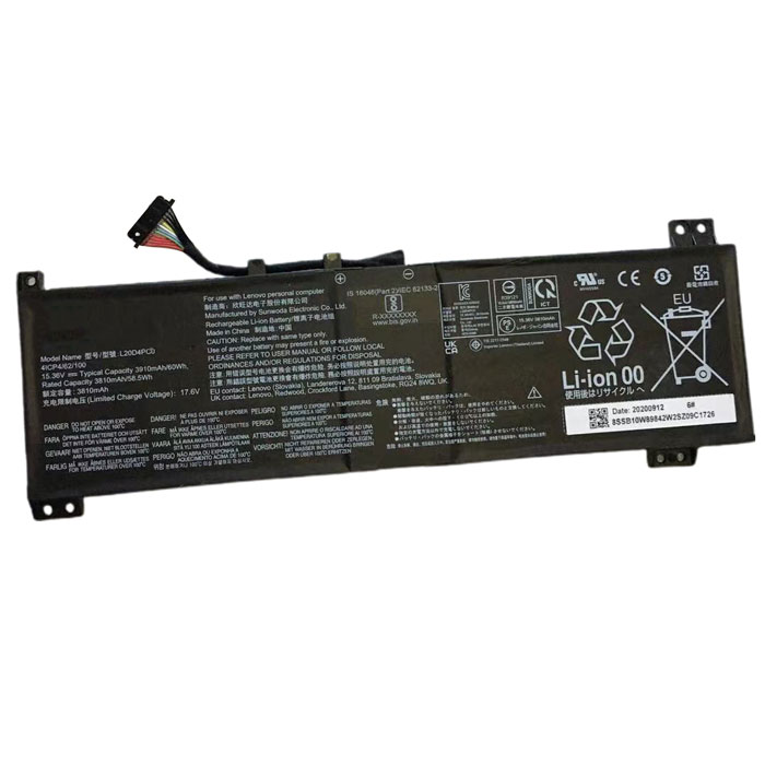 Compatible ノートパソコンのバッテリー for LENOVO Legion 5-15ACH6H LENOVO Legion 5-15ACH6H と互換性のある ノートパソコンのバッテリー